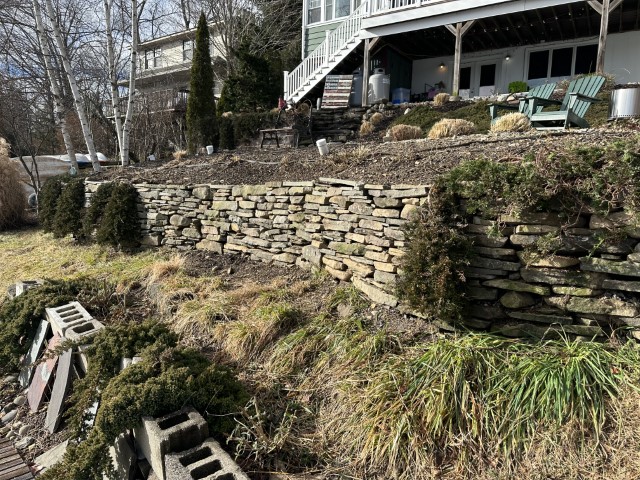 Highland Lakes, NJ Retaining Wall