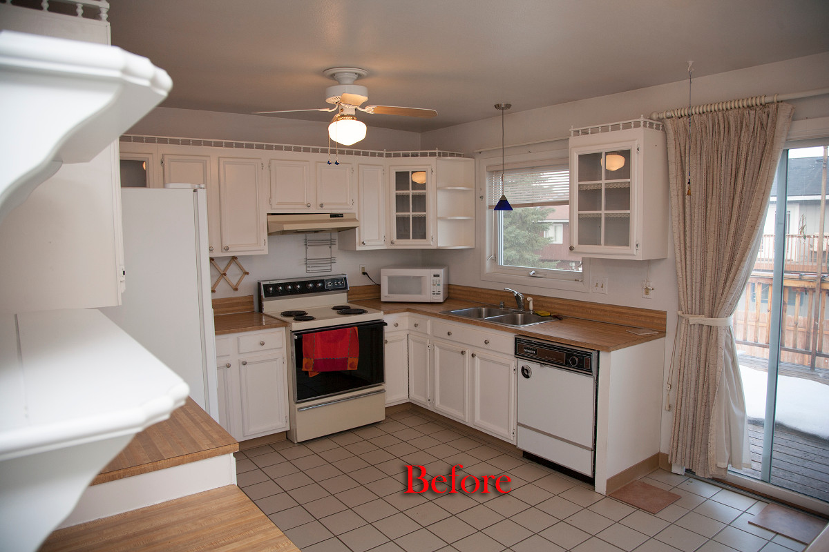 Kitchen Remodel at Pioneer Drive in Anchorage