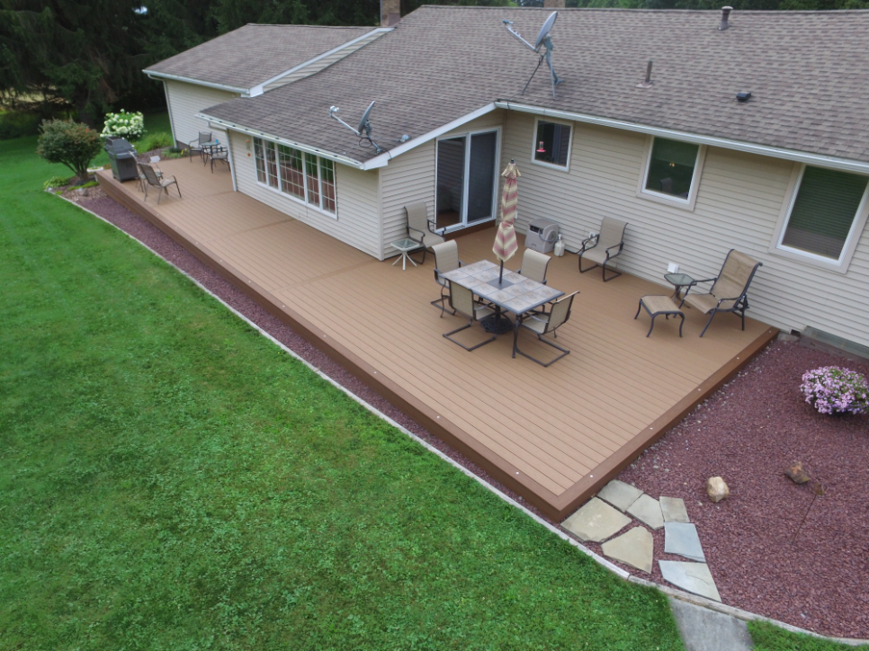 New Deck Construction in Maine, NY