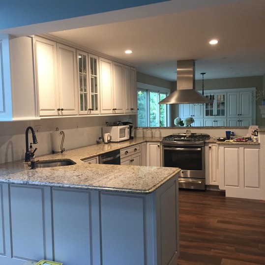 Open Floor Plan Kitchen Remodel in Huntington, NY