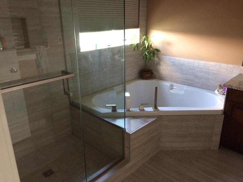 Partial En-Suite Bathroom Remodeling Project in Calgary